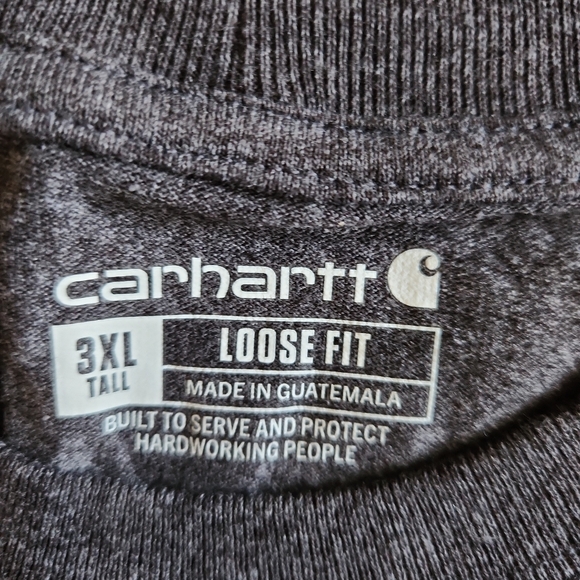 Men's CARHARTT gray t-shirt NWT - Picture 4 of 5